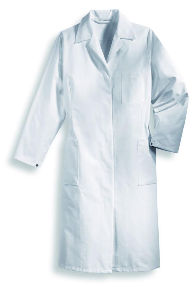 Uvex Ladies Laboratory Coat Size 46 White 100% Cotton 1/1 Arm Type 81509

