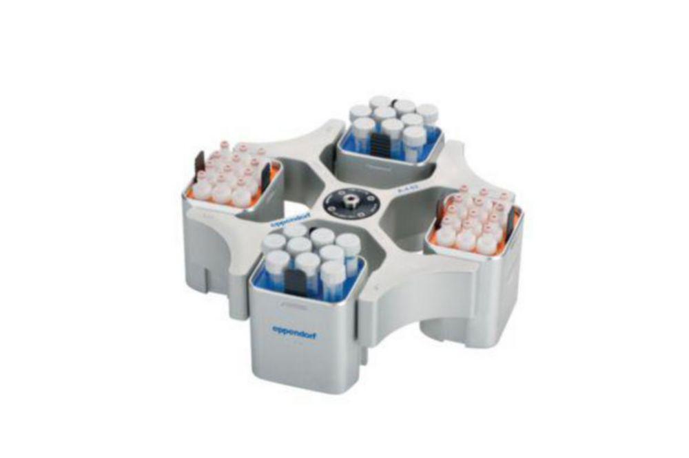 Eppendorf Swing-Out Rotor A-4-62 for Centrifuge 5810(R), Includes Four 250 mL Rectangular Buckets