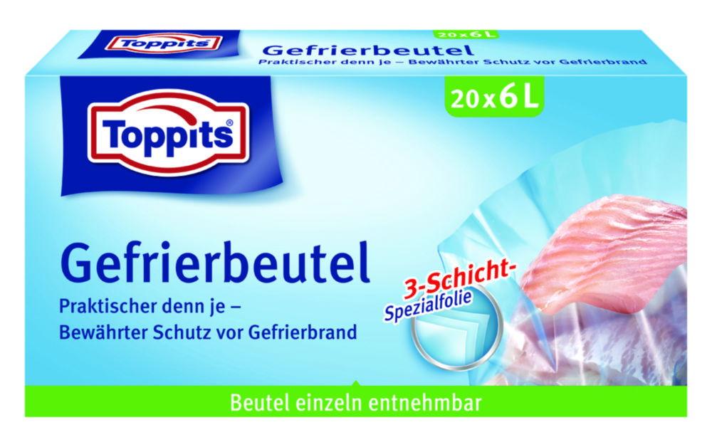 Melitta Freezer Bags 250x320 mm, 3 L Capacity, Roll of 30 Bags

