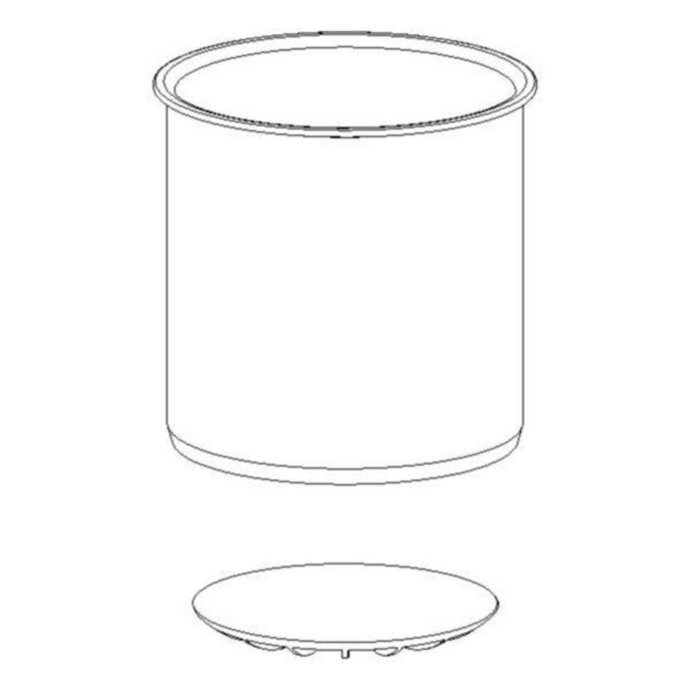 Eppendorf Adapter 1 L Wide-Neck Bottle for Rotor siehe S-4x1000, for Round Buckets 1000 mL
