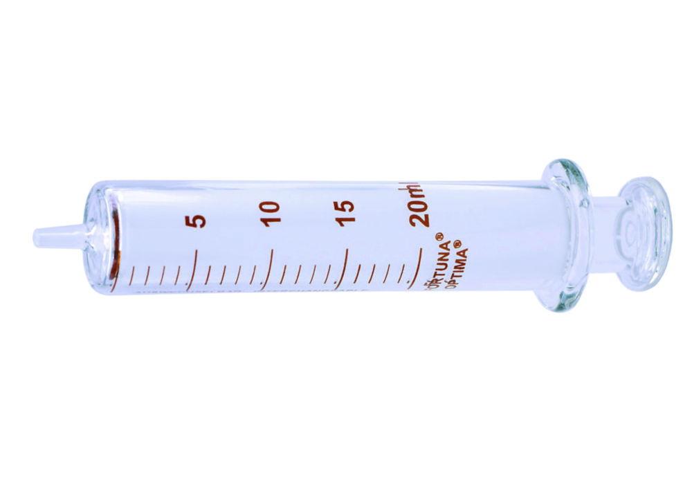 Poulten & Graf All Glass Syringes CAP 50 mL, Glass Cone, Luer