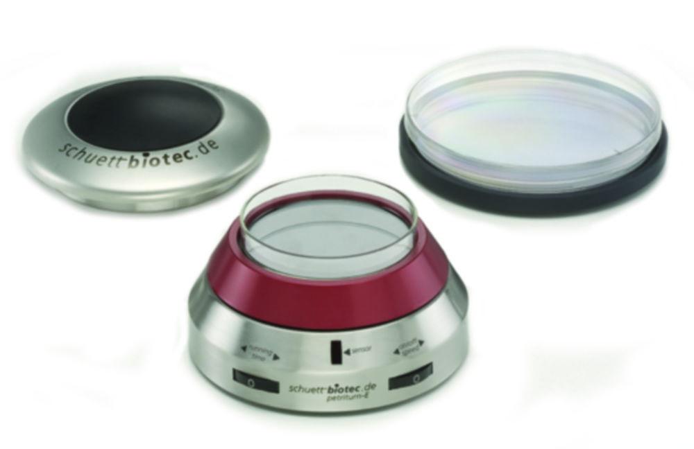 Schuett-Biotec Rotation Plate Attachment PetriTurn E for Petri Plates up to Ø 150 mm

