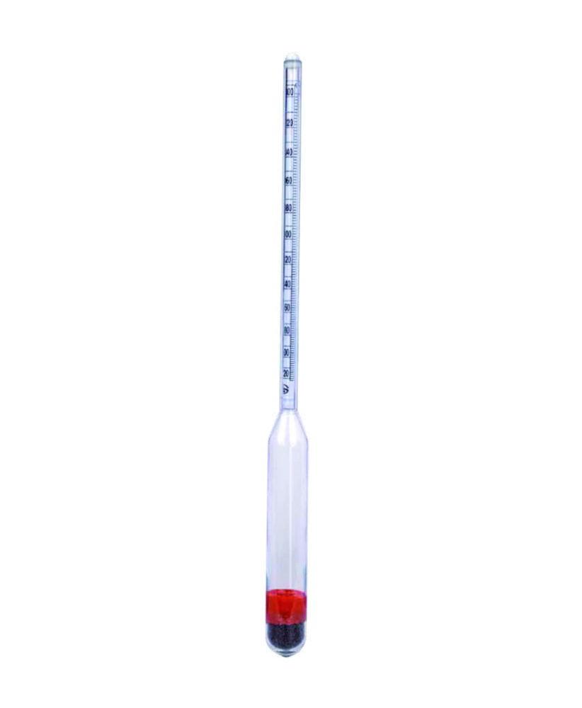 Ludwig Schneider Specific Gravity Hydrometer 1.200–1.420:0.002, 300 mm, PC, 20°C