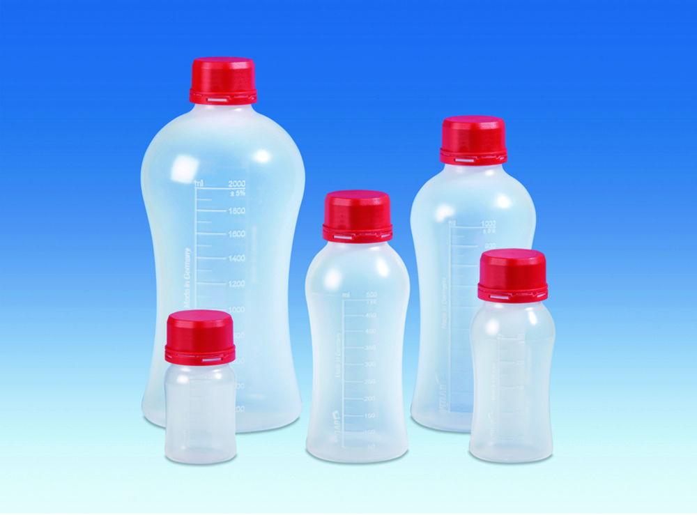 VITLAB VitGrip Laboratory Bottle 2000 ml PP with Originality Closure GL45

