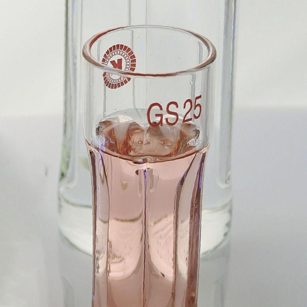 Dispersing vessel GS 60 working capacity 1300 ml Clover Leaf shaped Borosilicate glass