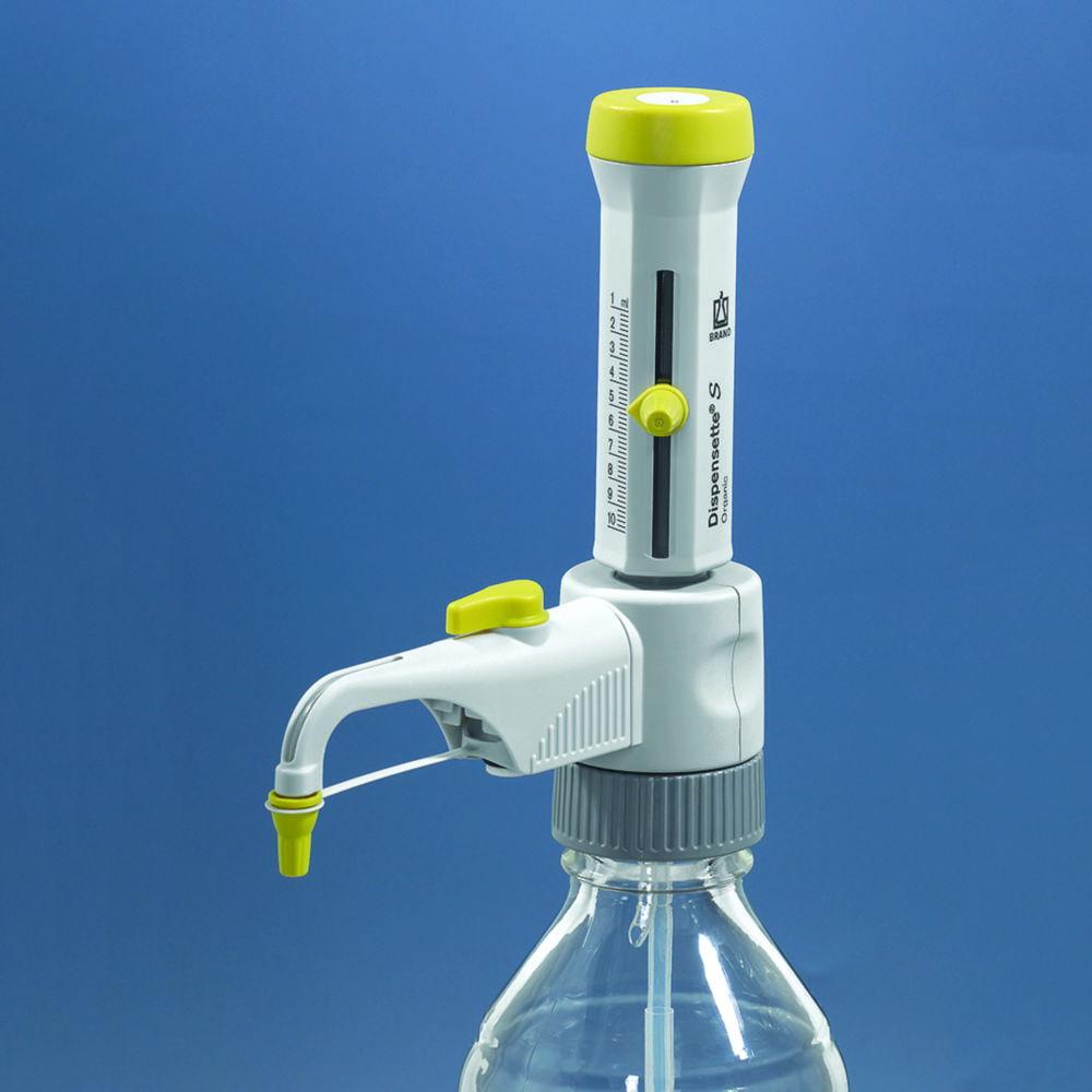 BRAND Dispensette S Organic Analog Variable, 5 - 50 ml, Without Recirculation Valve