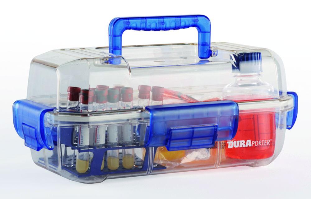 Heathrow Scientific Sample Transport DuraPorter, Clear, 380 x 196 x 160 mm