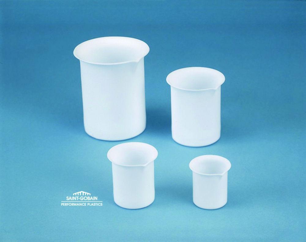 Saint-Gobain Beaker Chemware 30ml PTFE, Dia. 32.9mm, H 45.0mm

