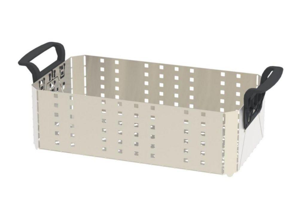 Elma Modular Basket System Made of Stainless Steel with Plastic Handles, Size 300 Basket Inside Dimensions W/D/H (mm) 450/255/135