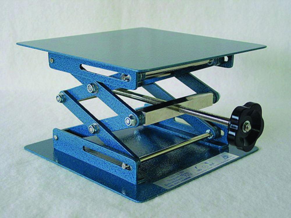 Juchheim Laboratory Lifting Platform 200 x 230 mm Height Adjustment 70-260 mm Aluminium Plate Operating Load 7 kg

