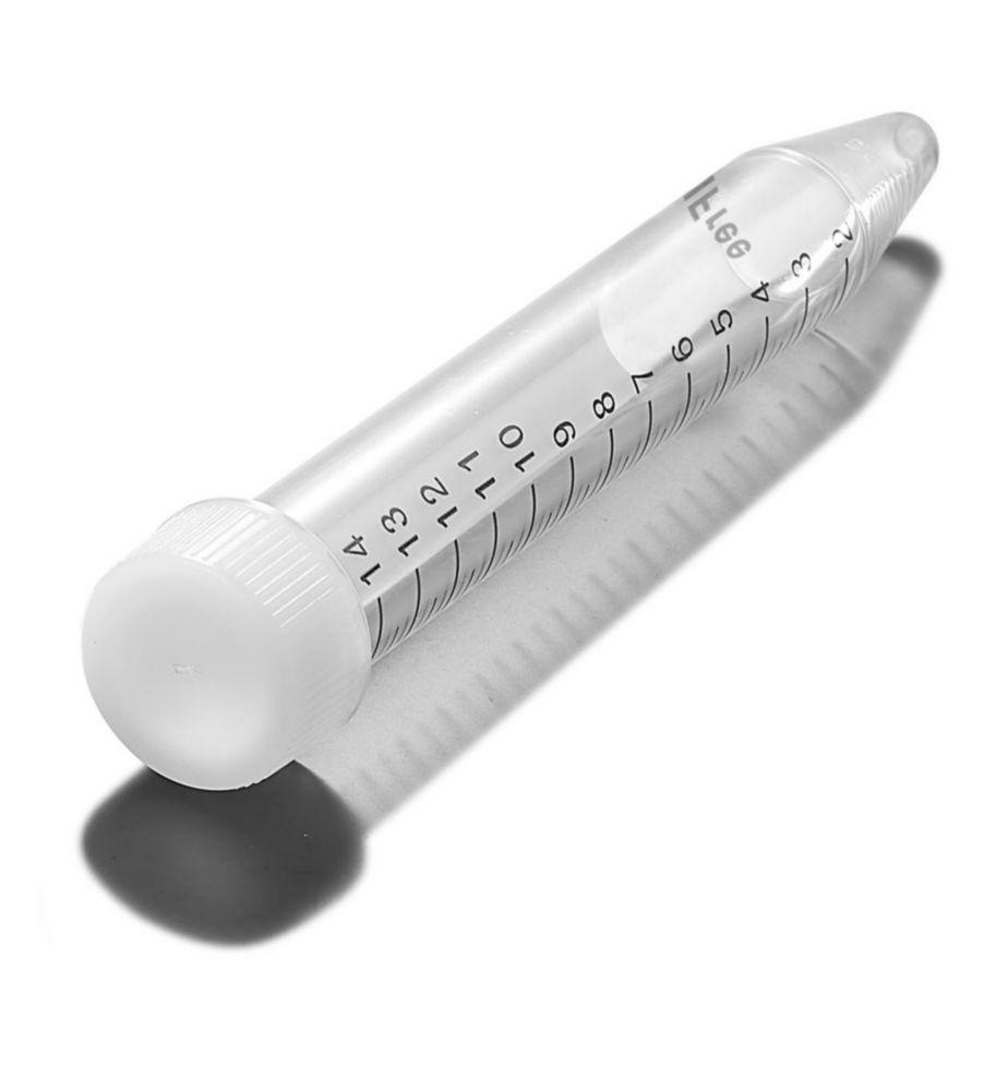 Jet Bio Filtration Centrifuge Tubes 15 ml Conical with Cap, Metal-Free, Bulk Sterile, Pack of 500