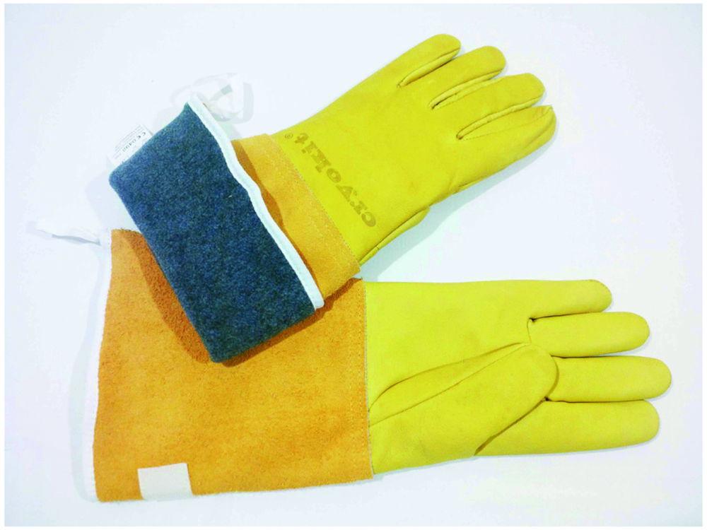 Tec-lab Cry Protection Glove Cryo-lite 380 Size 10, Length 380mm Antistatic, Temp. -196...+250 Degrees