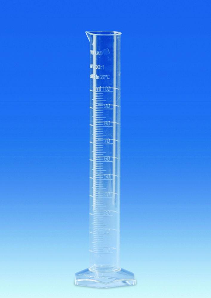 VITLAB Measuring Cylinder 500ml, PMP
