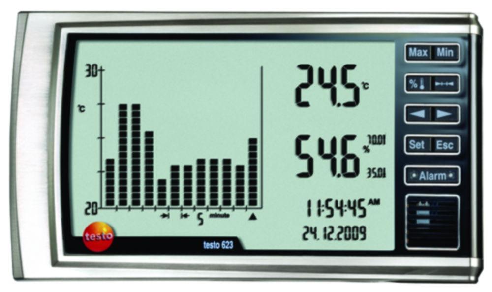 Testo Humidity Temperature Measuring Unit 623 -10...60°C 0-100% RF