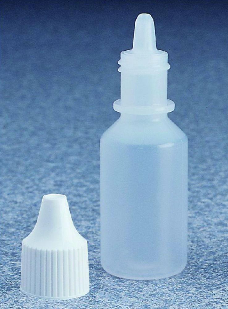 Thermo Nalgene Natural Dropper Bottle, 15mL, LDPE with White Screw Cap​