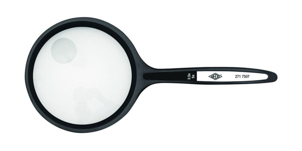 Werner Dorsch Magnifying Glass – 74.5 mm Diameter, 2.4x Magnification, Black