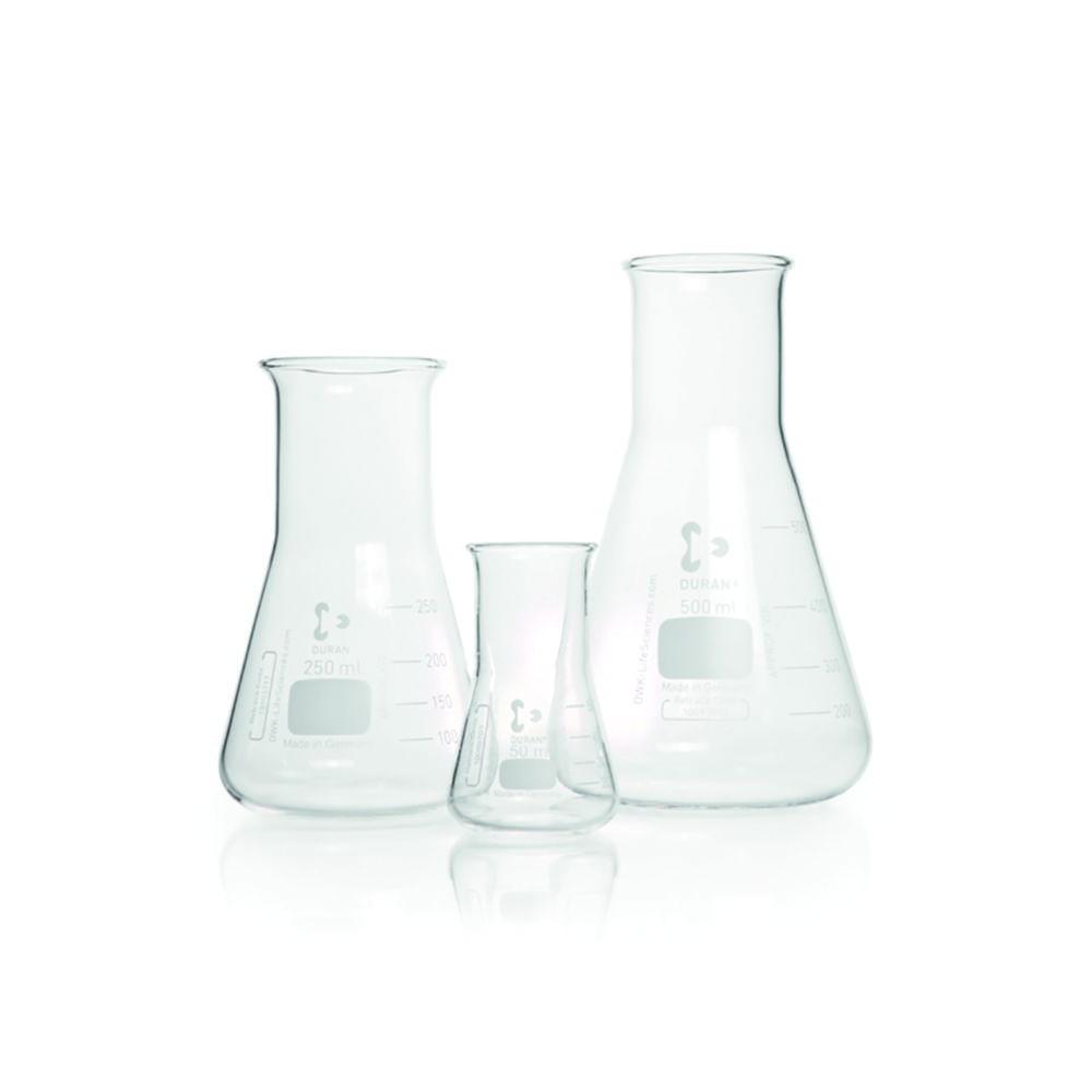 DWK Duran 200 mL Wide Neck Erlenmeyer Flask