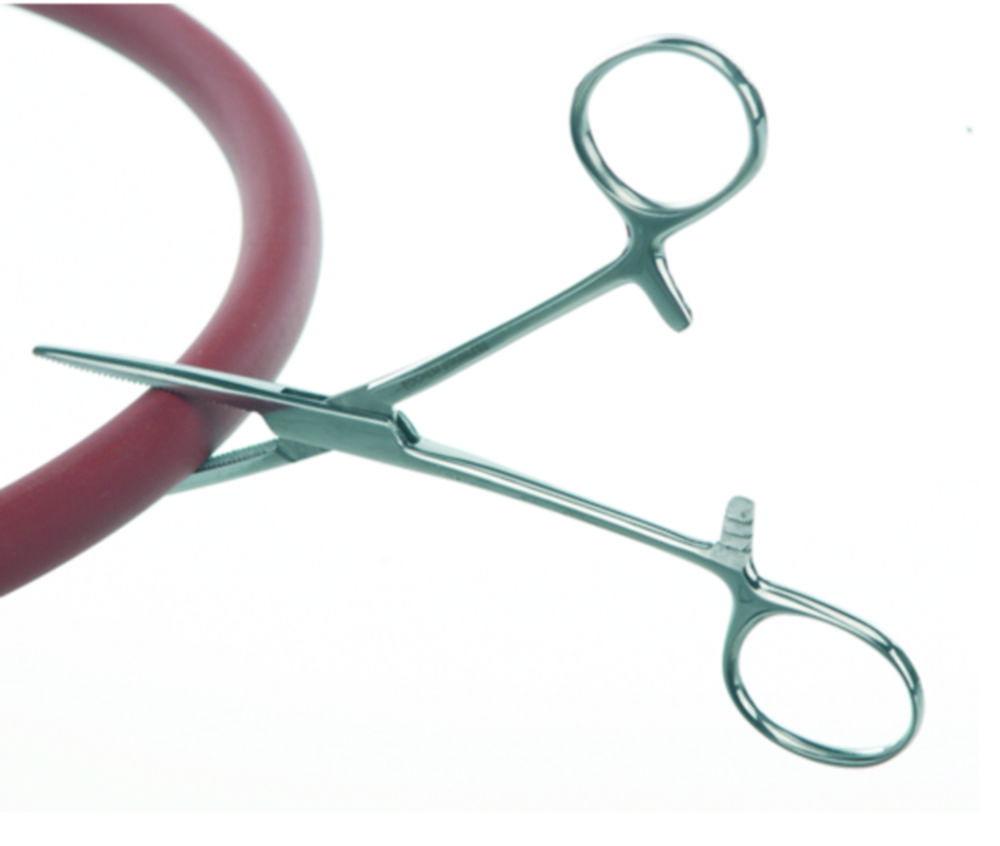 BOCHEM Tubing Clamp, Pean, Stainless Steel, Length 180 mm