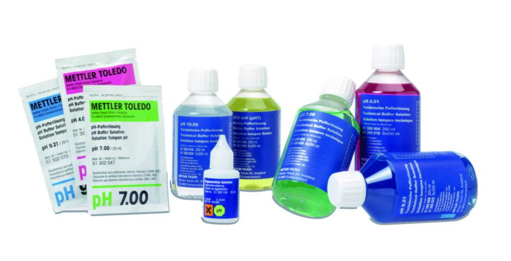 Mettler-Toledo Online Buffer Solutions Rainbow-Pack 2 (3x10 Bags with 20ml pH 4.01/7.00/10.01)