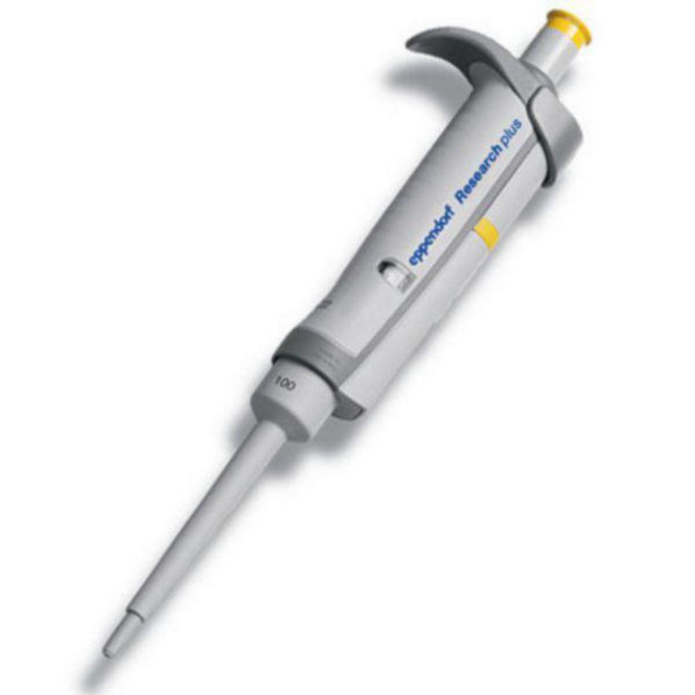 Eppendorf Research Plus Single-Channel Fixed 100 µL, Yellow