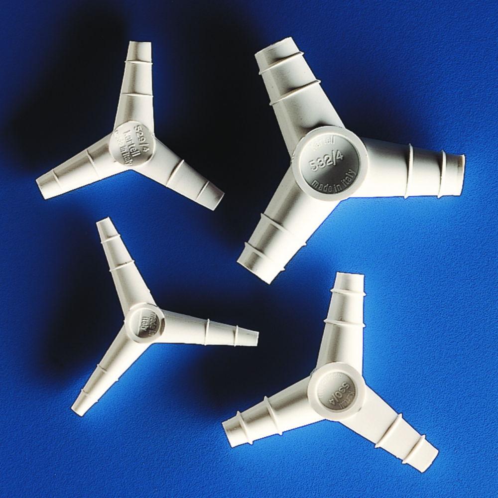 Kartell 120 Tube Connector Y 4/6 mm PP White