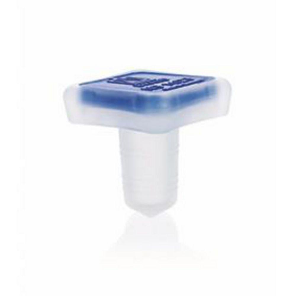 BRAND Cone Cut Stoppers NS 14/23 Square Internal Hohl PP with Seal Rings Pack of 10