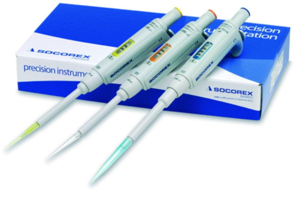 SOCOREX Acura Manual 835 Triopack Y Pack of 3 Macro Pipettes 1/5/10ml