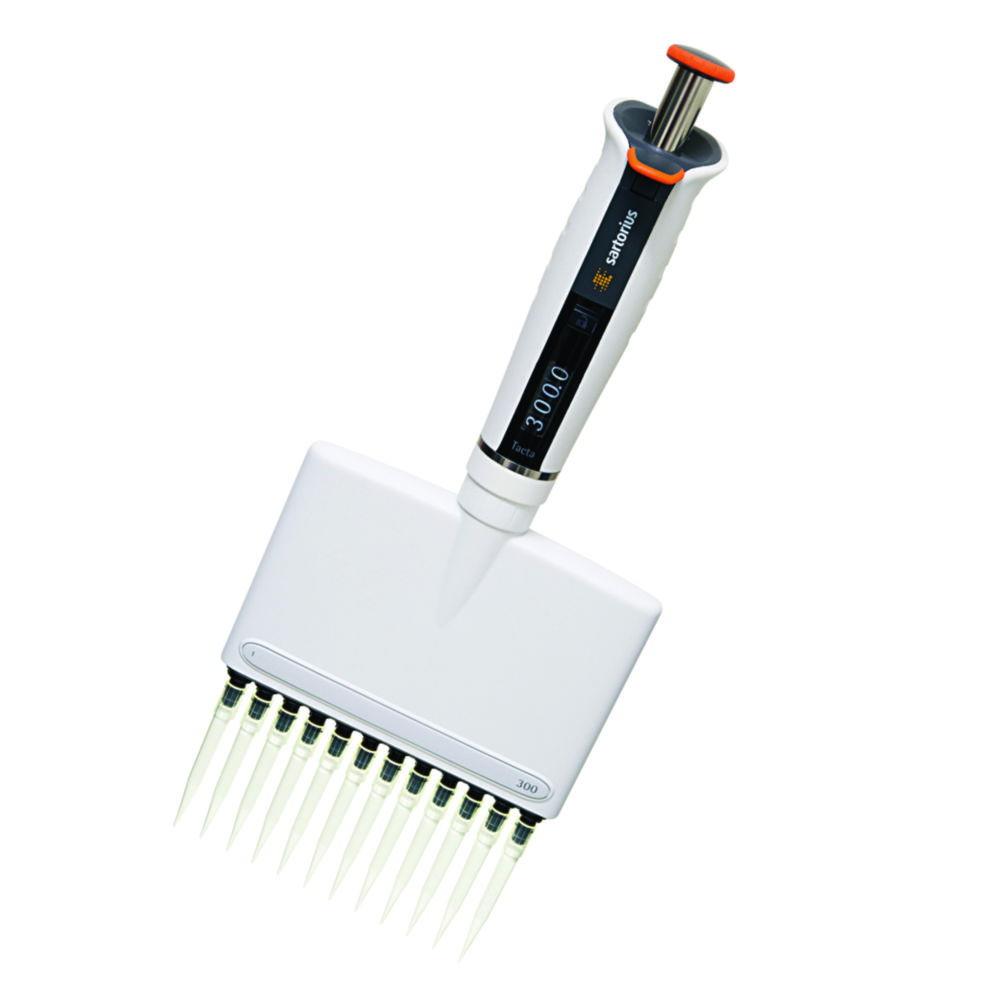 Sartorius Tacta Mechanical Pipette 5-100µl Variable, 8-Channel