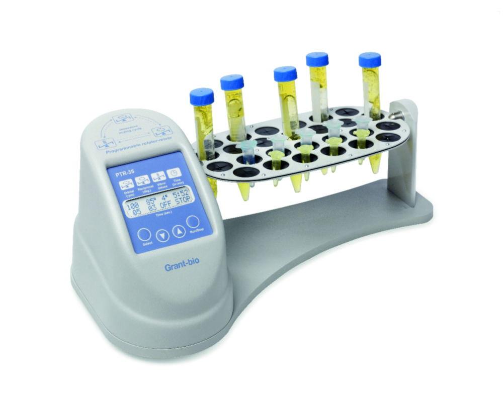 Grant Instruments Multi-Function Rotator PTR-35 for 26 Micro Tubes, Includes EU/UK Plug