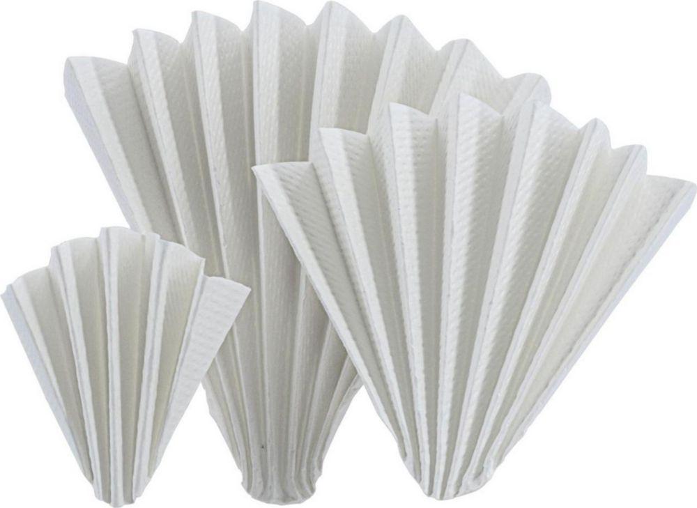 Macherey-Nagel Filter Papers Folded MN 614, 1/4, 125 mm, Pack of 100

