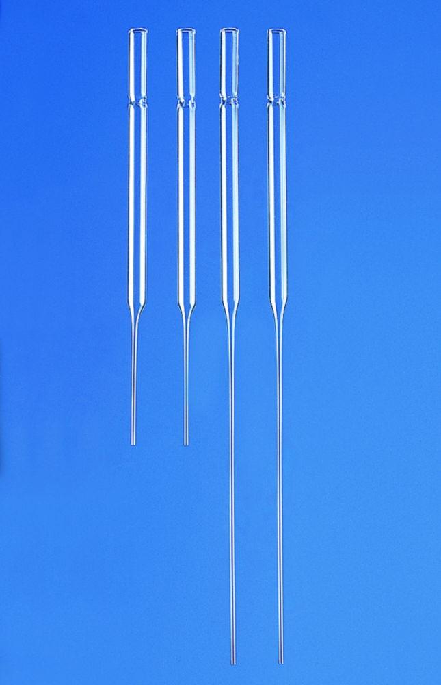 BRAND Pasteur Pipettes Soda Lime Glass Total Length Approx. 270mm Cap Approx. 1.5ml (Pack of 1000 pcs)