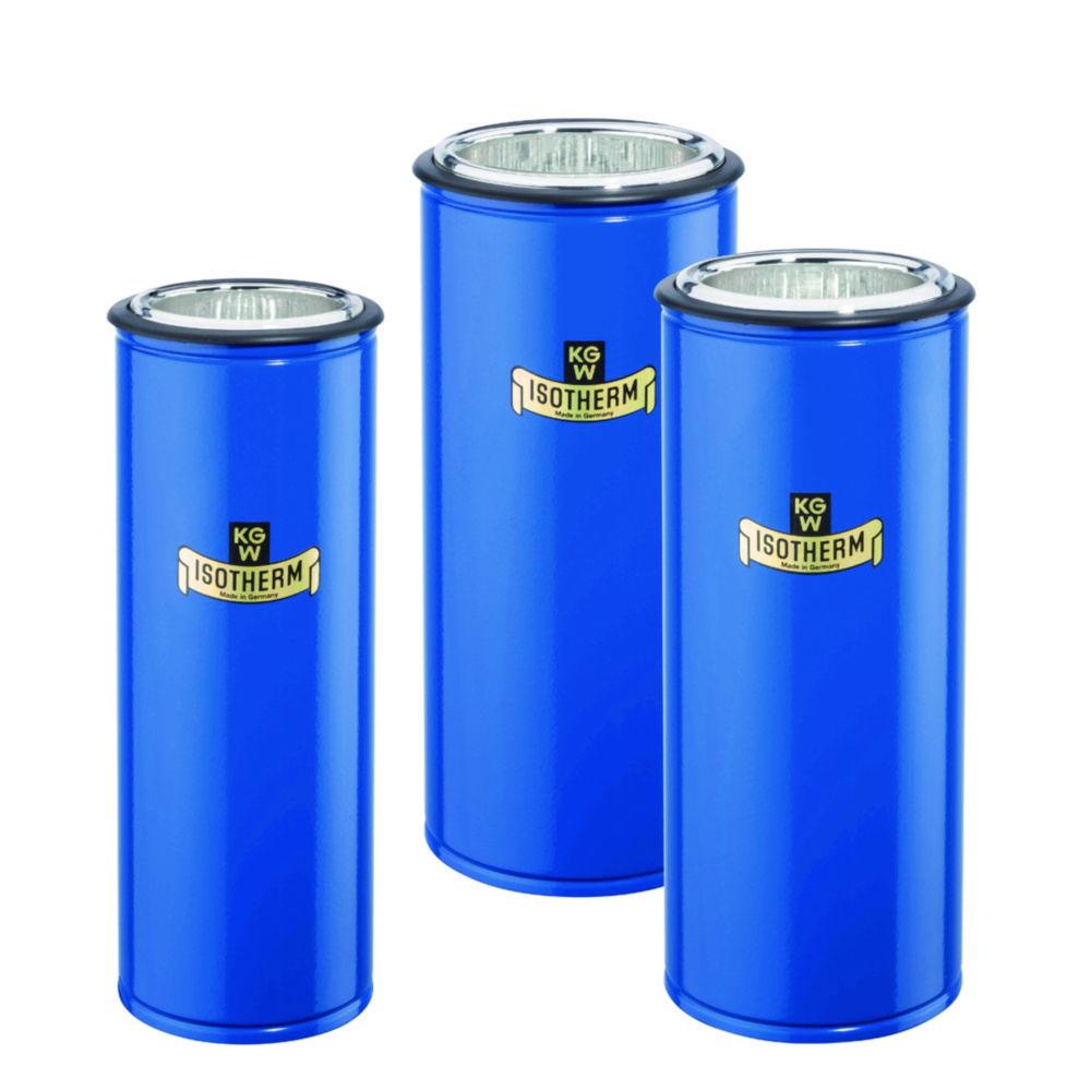 KGW Schieder Dewar Vessels 2500ml, Blue-Coated Metal Cover, 10 x 290 mm Inner Height