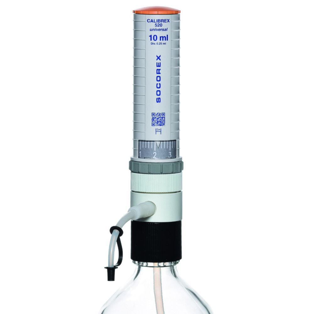 SOCOREX Calibrex 520 Variable 1-10 mL Dispenser (Without Bottle)