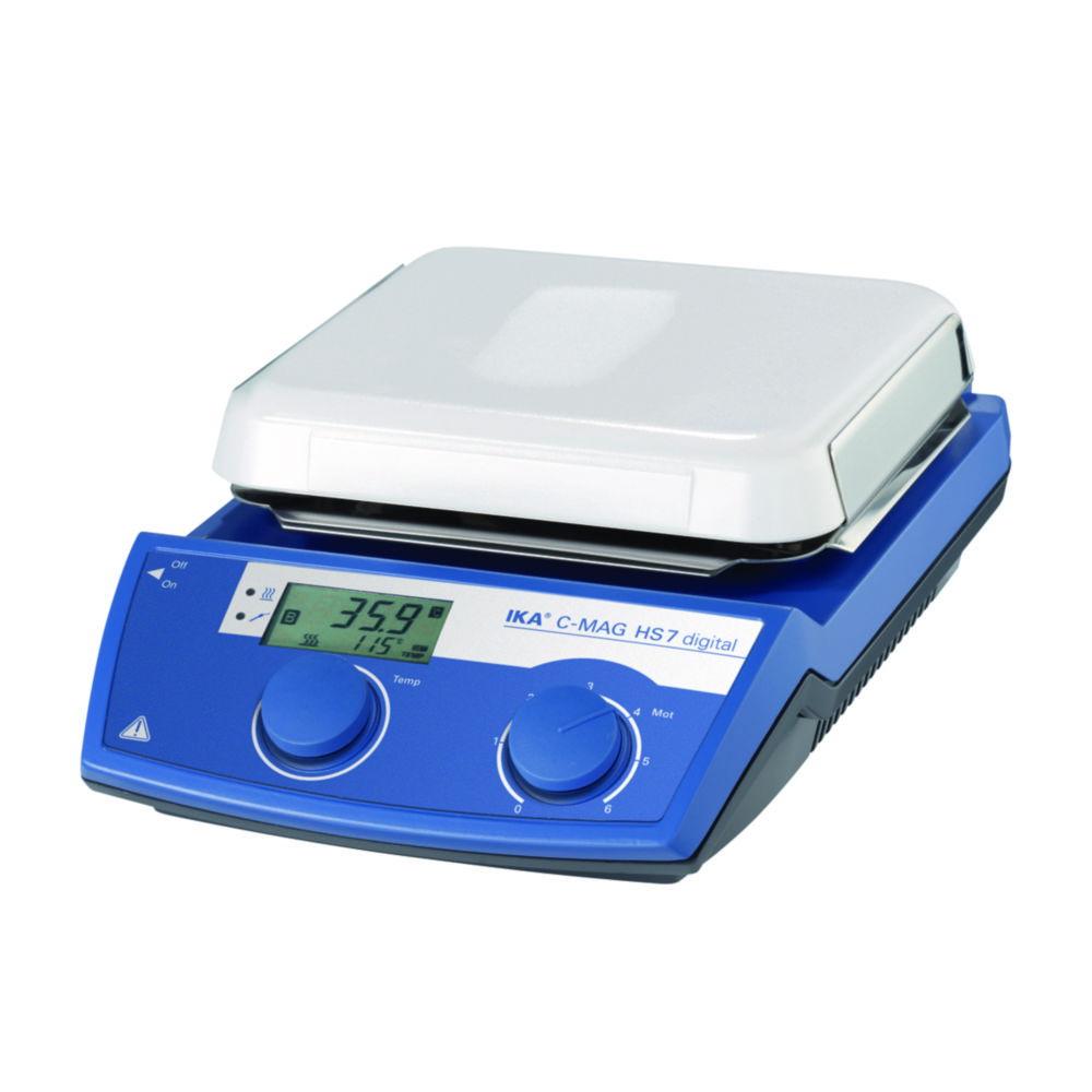 IKA Magnetic Stirrer C-MAG HS 7 Digital IKAMAG with Heating, Glass Ceramic Hotplate