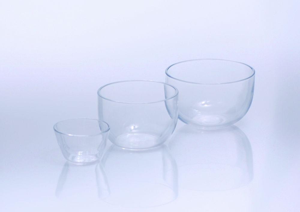 proQuarz Quartz Glass Crucible 38 mL 45x36 mm, Medium Form