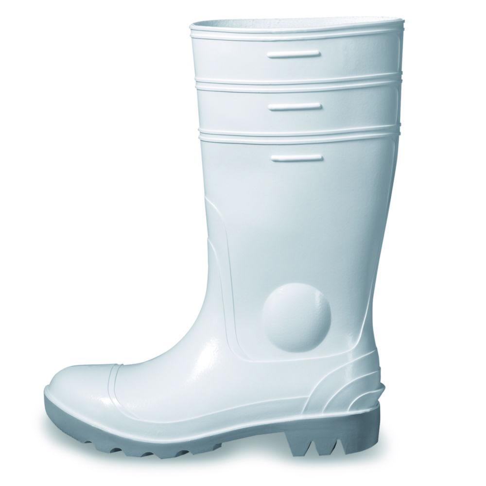 Uvex Polymer Safety Boot, Size 42, Type 9476/6, S5 SRC, PVC Sole, White, Pair

