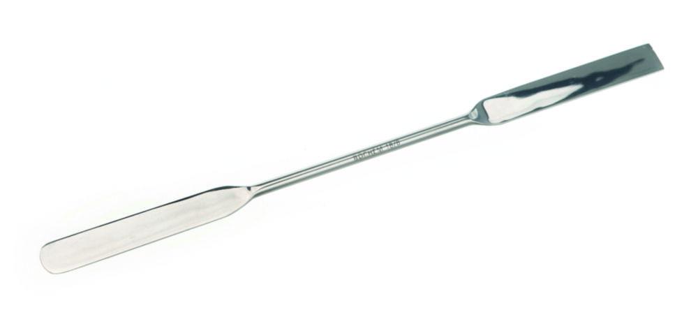 BOCHEM Double Spatulas, 18/10 Steel, Straight, 185x9 mm