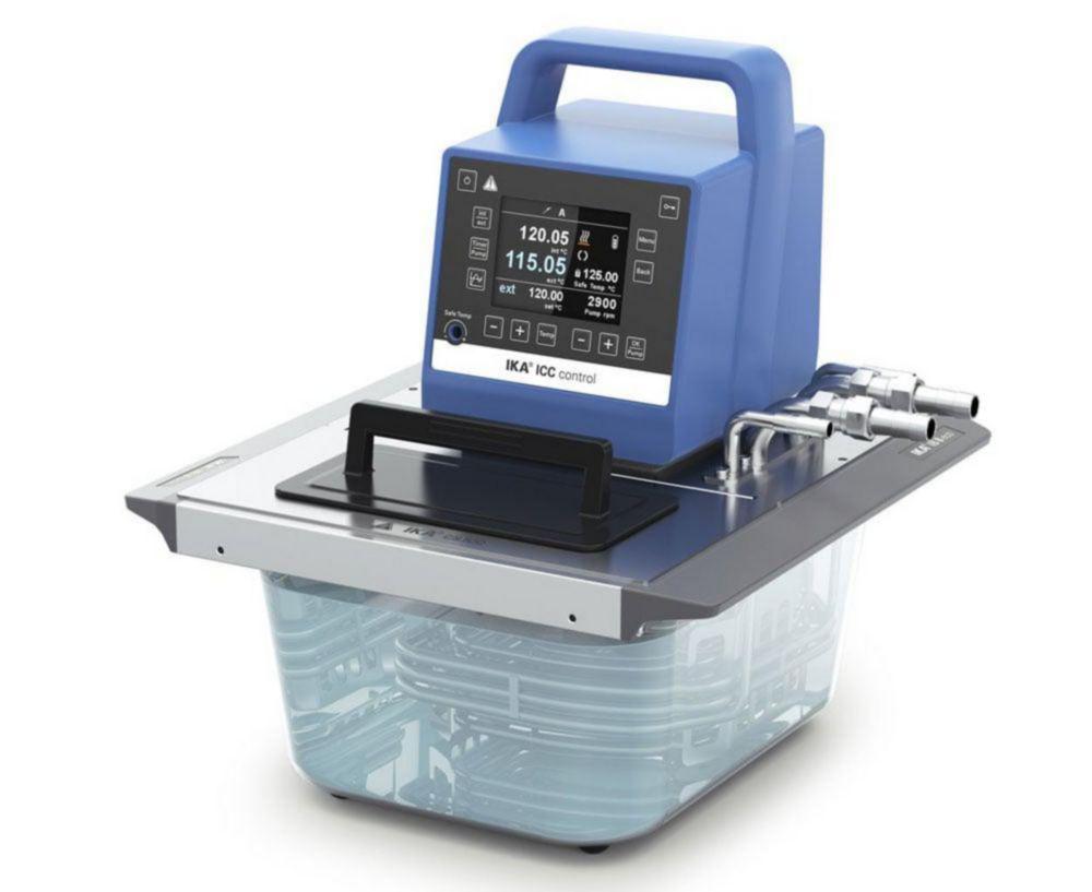 IKA Compact Immersion Circulator ICC control eco 8 c Package Thermostat and Chiller, 8 l eco bath, cover