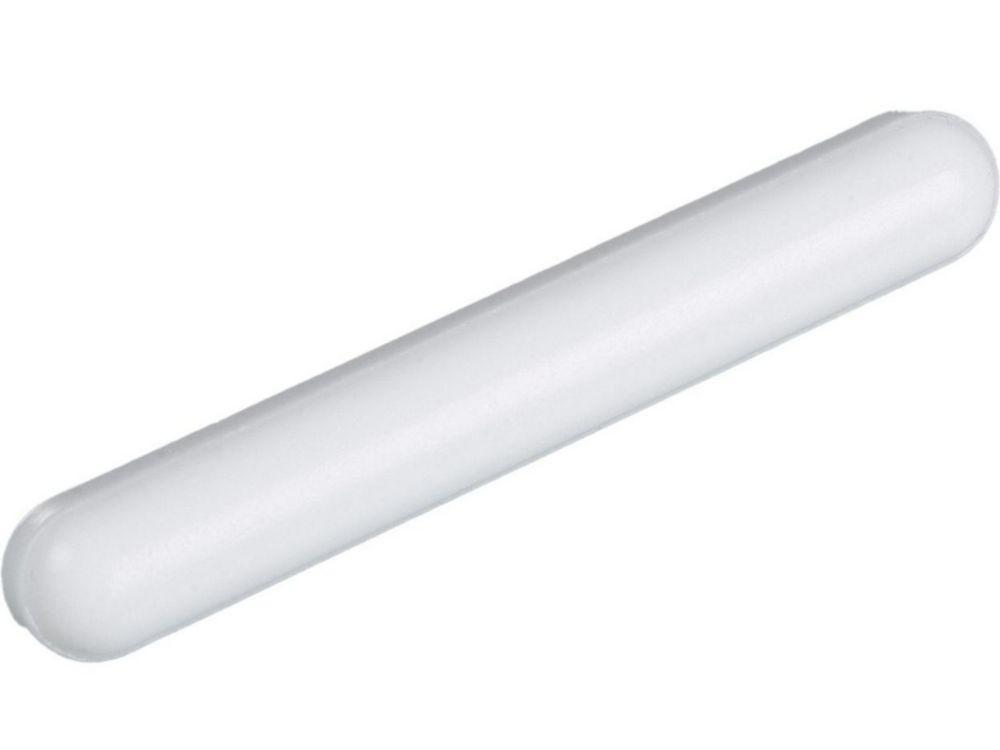 Bürkle Magnetic Stirring Bar, Cylindrical, 40 x 8 mm, PTFE-Coated, White