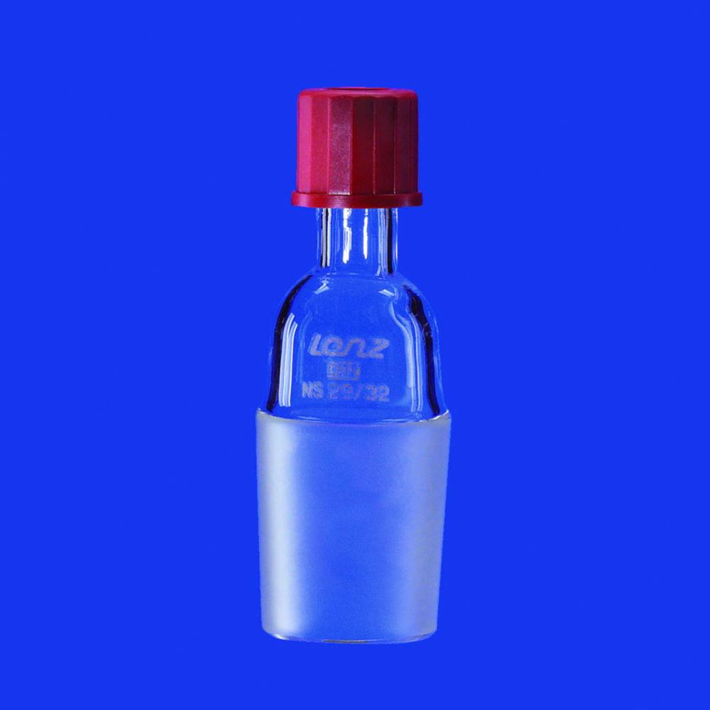 Lenz-Laborglas Thread Tube GL 18 with Cone NS 29/32 with Cap and Sealing (DURAN Tube)
