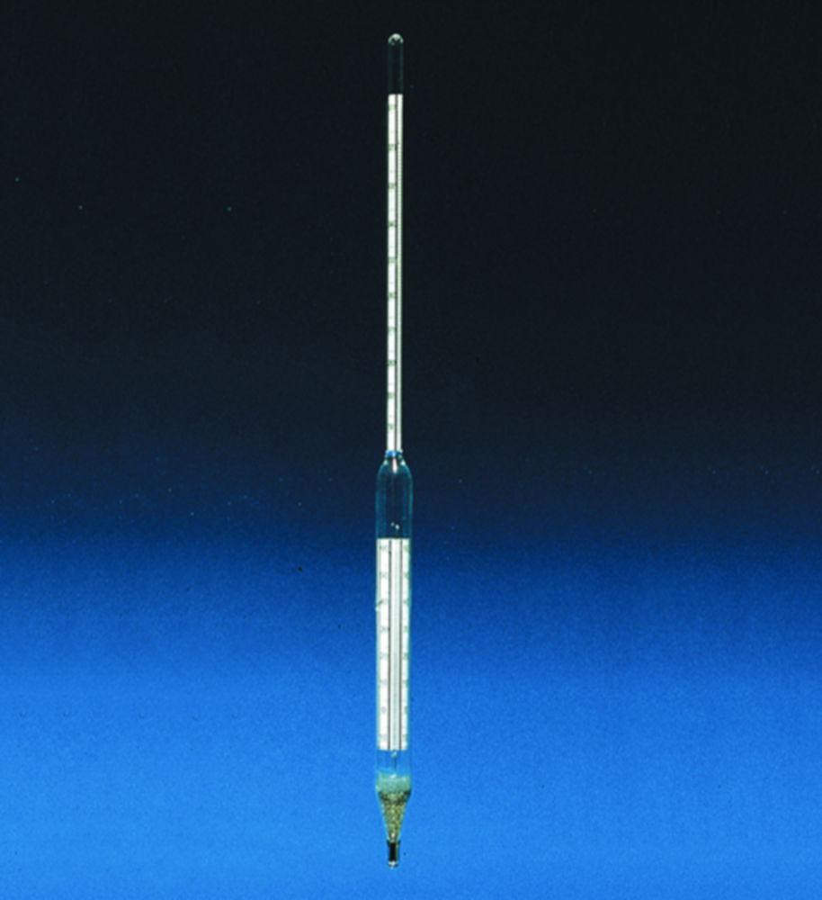GECO Hydrometer Mineral Oil Adjustable 0.890–0.990 with Blue Wg. Thermometer

