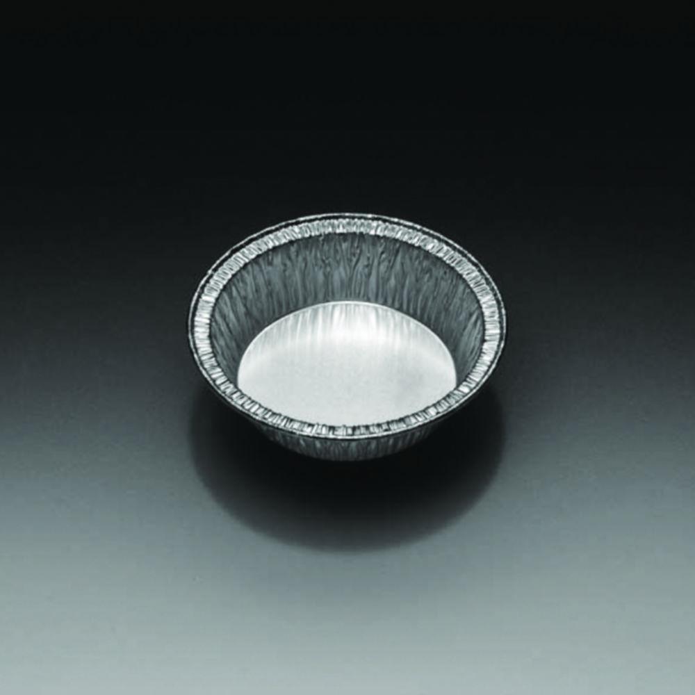 Novelis Deutschland  Aluminium Containers, 110 ml, Round, Diameter 99 mm, Type 450110, Pack of 100