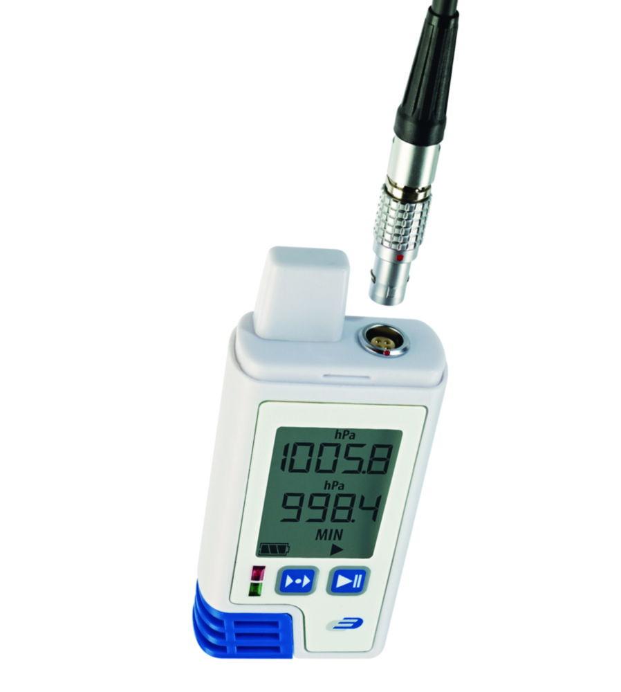 DOSTMANN PDF Data Logger LOG220 E with Display for Temperature/Humidity/Pressure (Internal), 1x Input for External Sensors