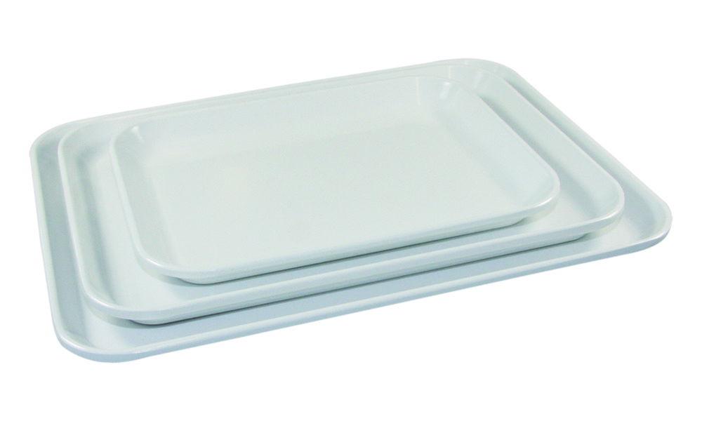 P/S Kunststoffwerke Instrument Tray 360x240x20 mm Melamine Resin, White