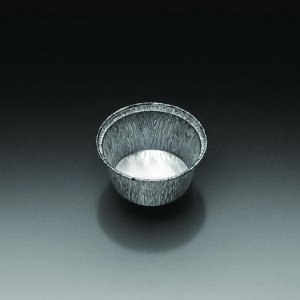 Novelis Deutschland  Aluminium Containers, 110 ml, Round, Diameter 80 mm, Type 460110, Pack of 100