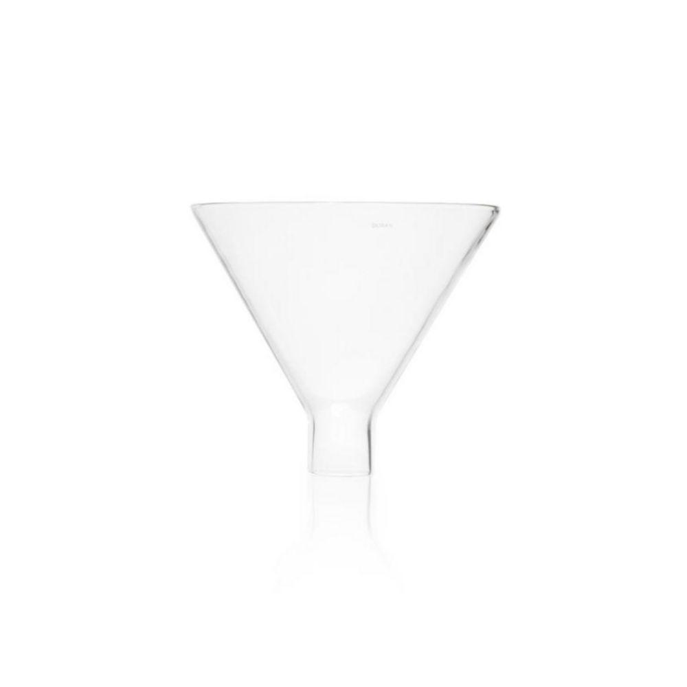 DWK Duran Powder Funnel, Short Wide Stem, 160 mm Diameter