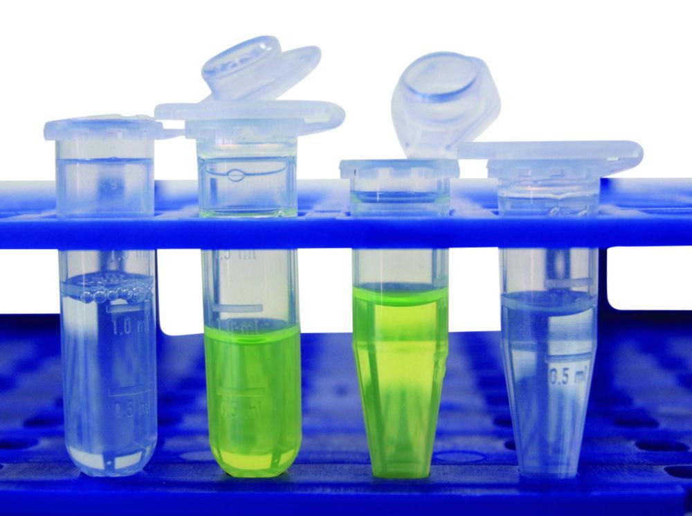 LLG Microtubes 0.5mL, Non-Sterile, Clear with Lid, PP, DNase, RNase, and Pyrogen-Free, Pack of 1000