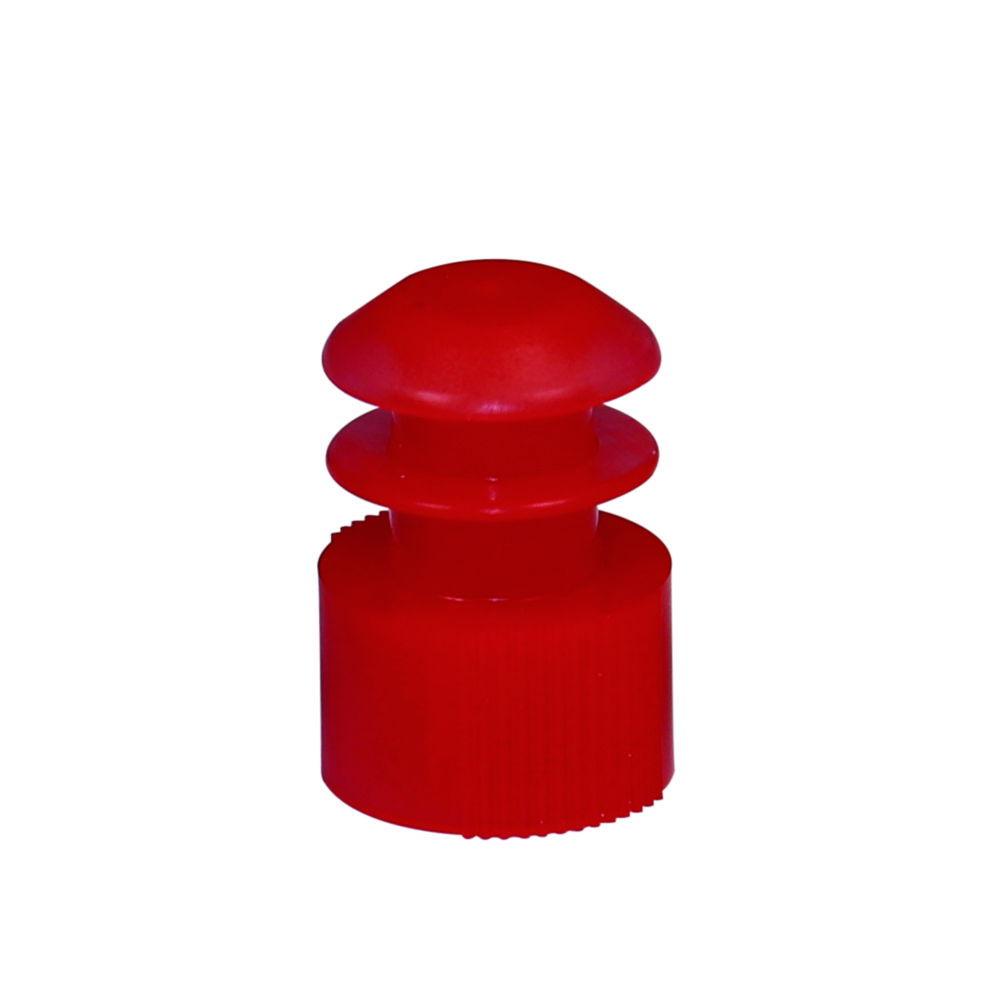 Paul Boettger Fins Stoppers, Red 12 mm, LDPE, Pack of 1000
