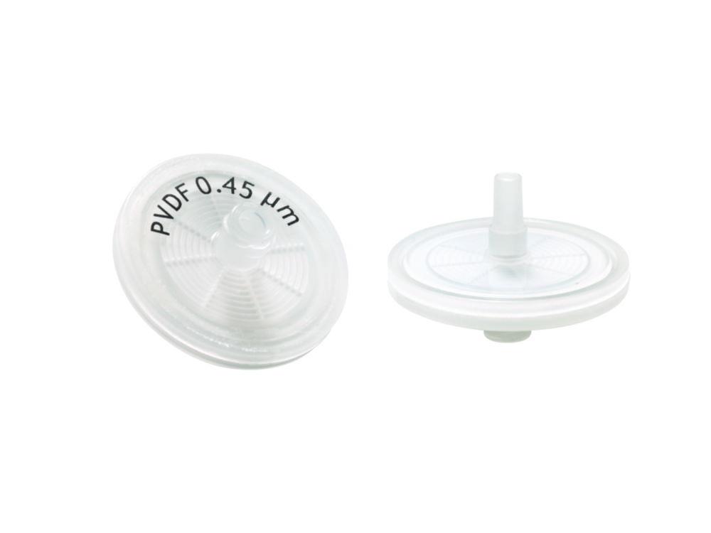LLG Syringe Pre-Filter PVDF 0.45 µm Ø 25 mm Transparent Pack of 500