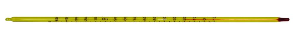 LLG General Purpose Thermometer Economy 0 +250:1°C, Red Filling, Stem Form